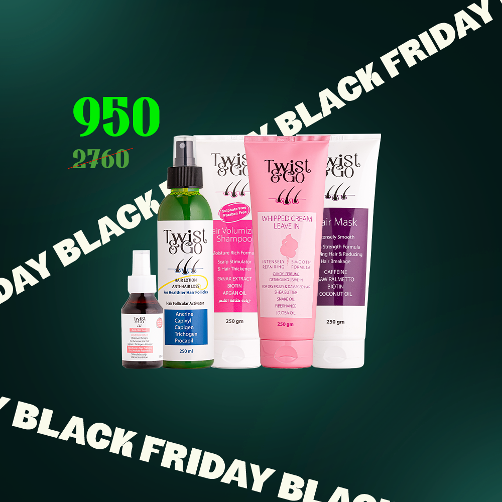 Intensive Hair Fall Prevention & Repair Routine