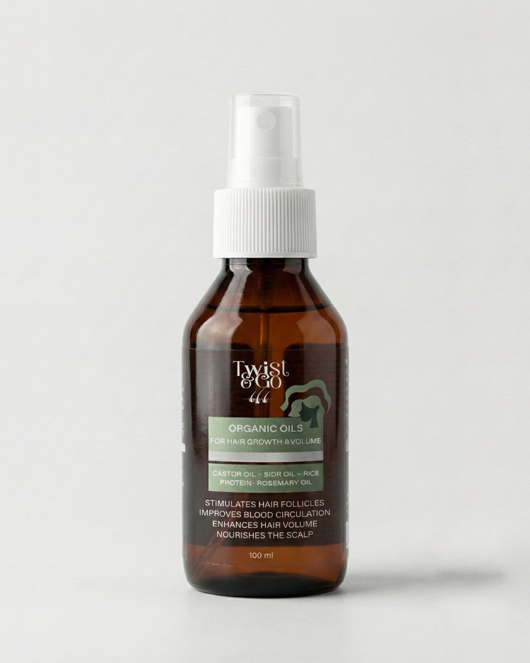 Organic Oils Stimulator - For hair growth and volume