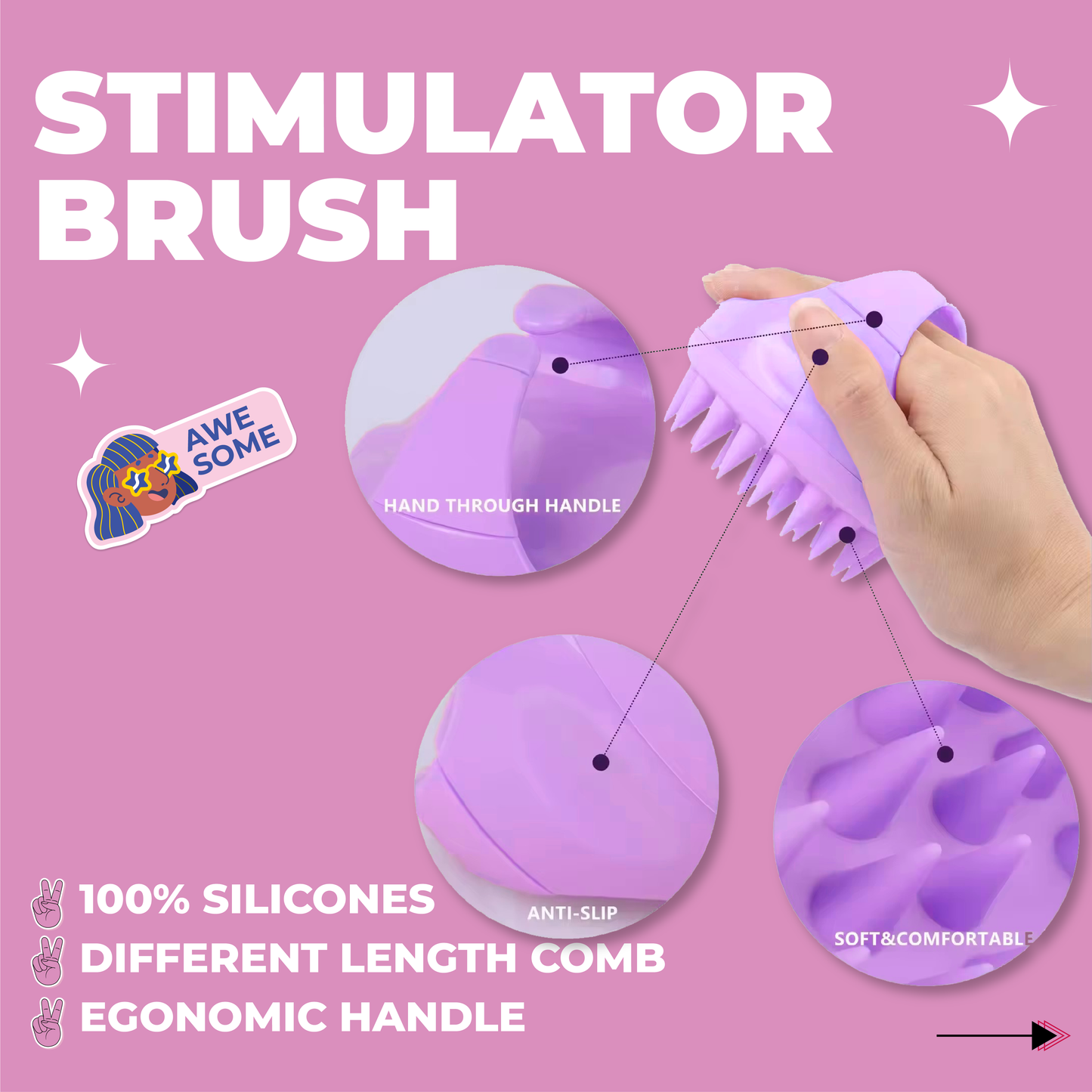 Stimulator Brush