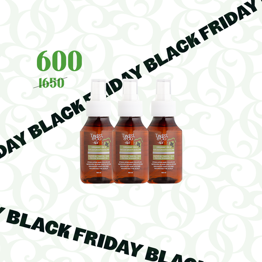 Triple Organic Growth Oil Set