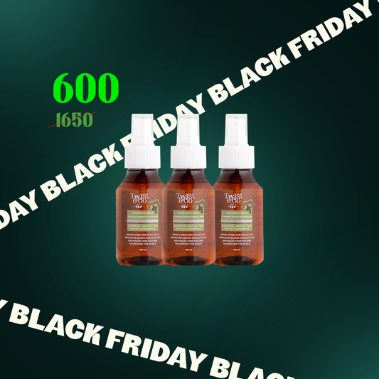 Triple Organic Growth Oil Set