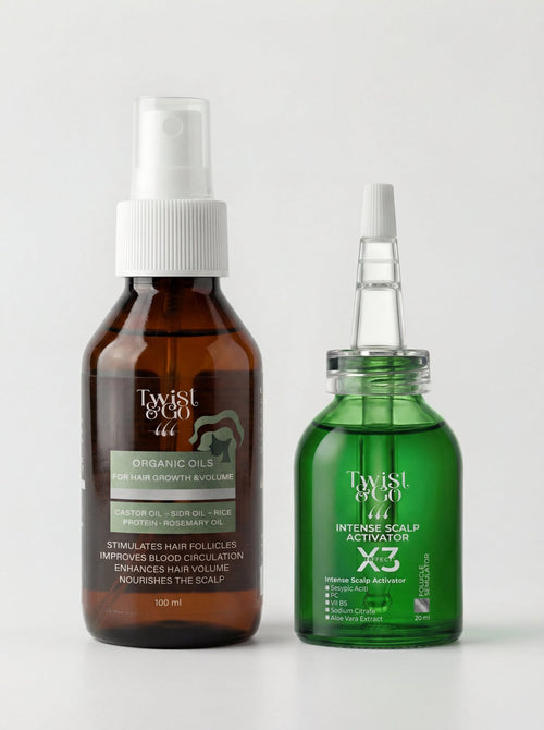 روتين تنشيط فروة الرأس وتعزيز نمو الشعر