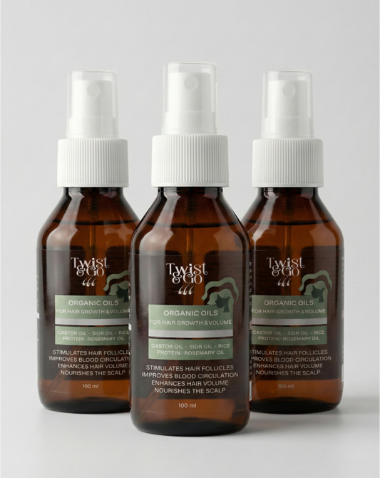 Triple Organic Growth Oil Set