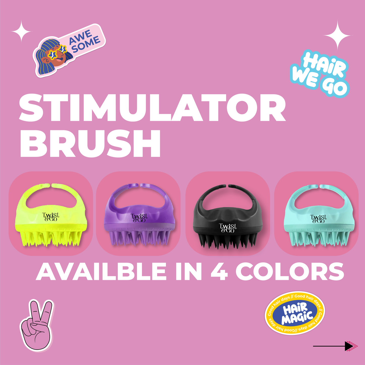 Stimulator Brush (purple)